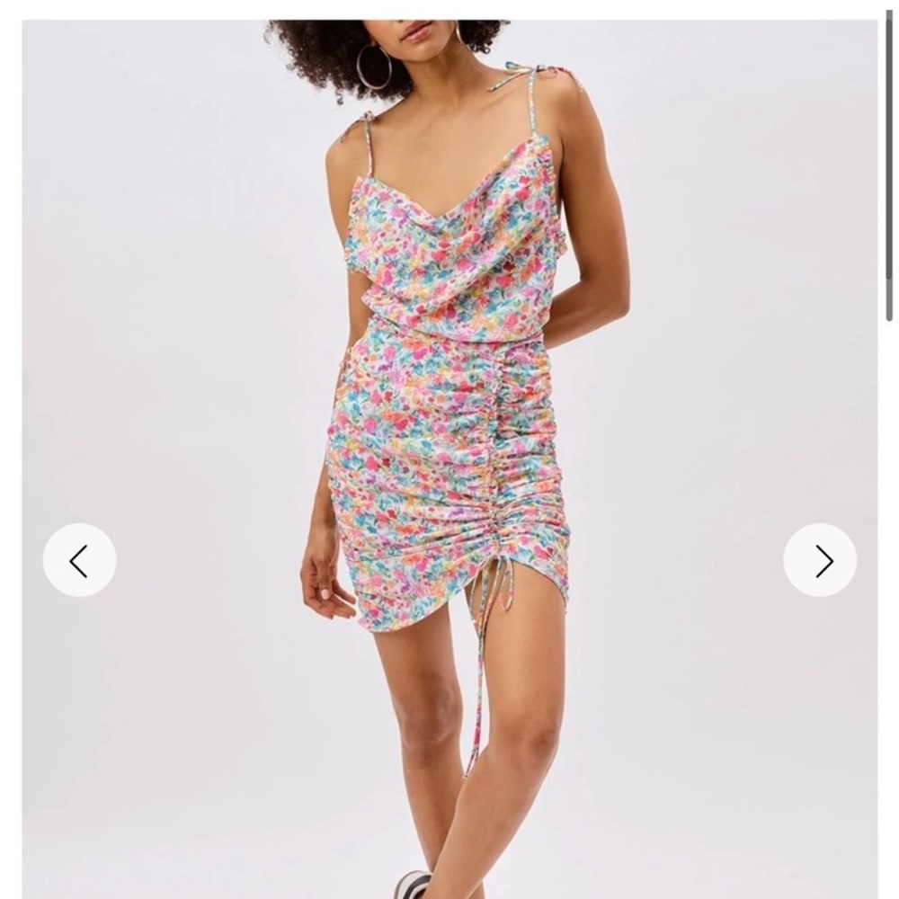 For Love and Lemons Leah Mini Dress size small
